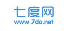 七度網logo,七度網標識