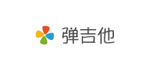 彈吉他網Logo